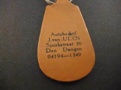 Autobedrijf J. van Uden Spurkstraat Den dungen,sleutelhanger